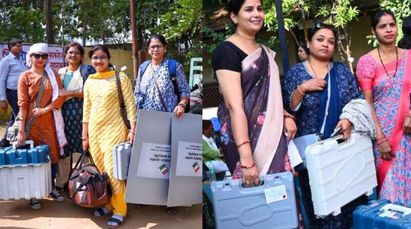 विधानसभा चुनाव की तर्ज पर लोकसभा चुनाव में भी रायपुर उत्तर विधानसभा क्षेत्र की कमान महिलाओं के हाथ में सौंपी