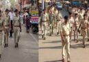 रायपुर पुलिस का फ्लैग मार्च: लोगों की निश्चिंत करने सड़क पर उतरे एसपी, अपराधियों को चेताया
