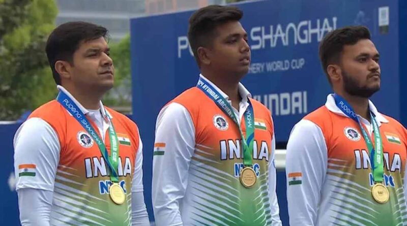 तीरंदाजी कप : भारत ने कम्पाउंड टीम स्पर्धाओं में तीन स्वर्ण पदक जीते