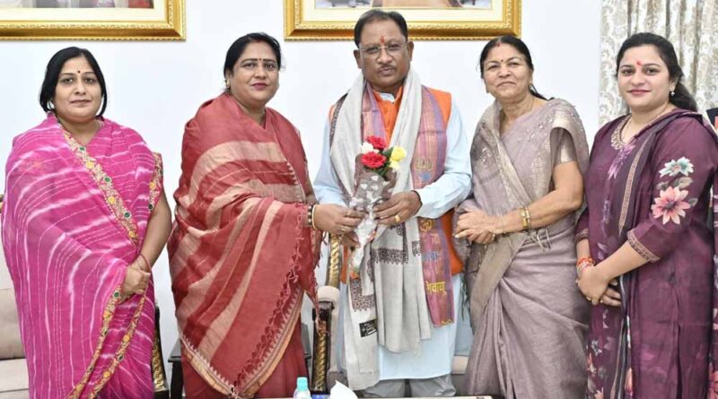 मुख्यमंत्री विष्णुदेव साय से नवनियुक्त निगम-मंडल अध्यक्षों ने की सौजन्य भेंट