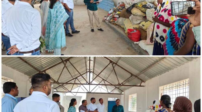 अपर आयुक्त मनरेगा ने की ग्राम लाई के स्वच्छाग्राहियों के कार्य की सराहना