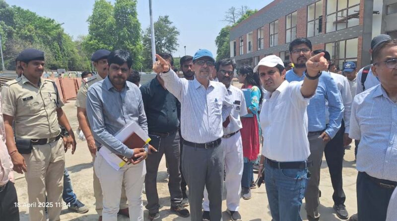 मंडल रेल प्रबंधक ने किया खंडवा- रानी कमलापति खंड का निरीक्षण