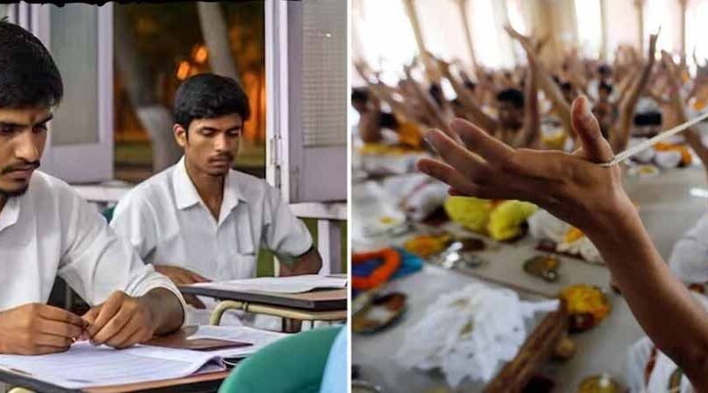 कर्नाटक के बीदर में सीईटी परीक्षा में विधार्थियो से उतरवाई जनेऊ, कॉलेज के प्रिंसिपल और स्टाफ निलंबित