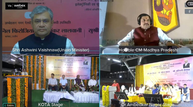 माननीय अध्यक्ष लोकसभा श्री ओम बिरला ने कोटा-नई दिल्ली एक्सप्रेस को दिखाई हरी झंडी