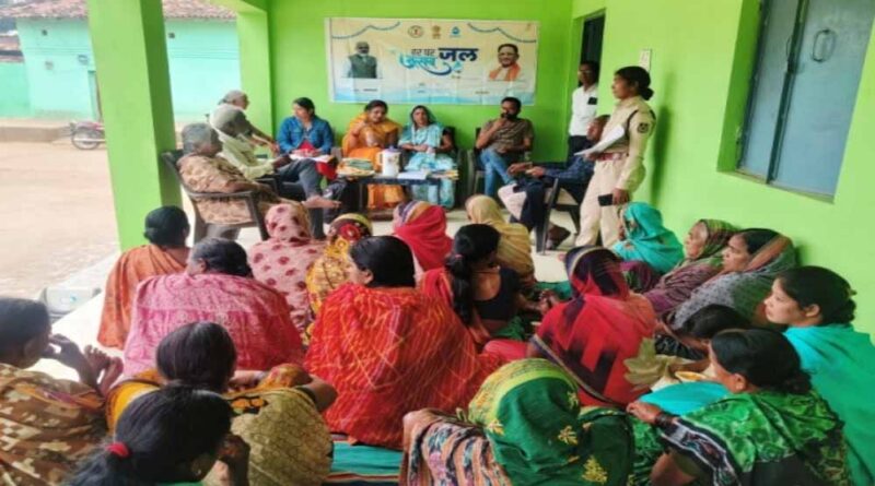 रायपुर : हर घर जल योजना से ‘ग्रीन गांव’ गबोद की बदली तस्वीर