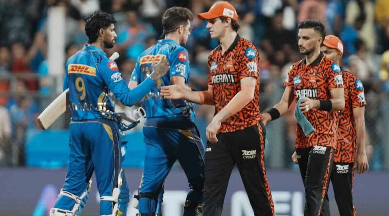 MI ने वानखेड़े में बनाया रनचेज का कीर्त‍िमान, SRH साबित हुए घर के शेर, पहली बार बने ये रिकॉर्ड्स