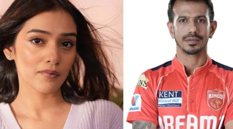 आरजे महवश चेन्नई के खिलाफ युजवेंद्र चहल की टीम पंजाब को चीयर्स करती नजर आईं