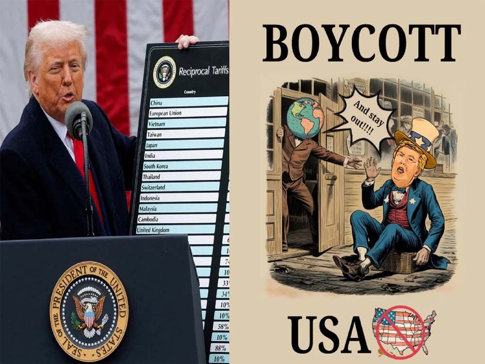 डोनाल्ड ट्रंप के लिए जी का जंजाल बना ‘टैरिफ दांव, भारत समेत इन देशों में बॉयकॉट USA मुहिम तेज