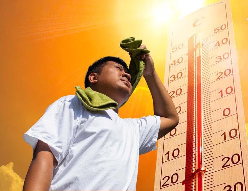 मध्य प्रदेश में अप्रैल का महीना शुरू होते ही लोगों को गर्मी सताने लगी, सूरज के तेवर तीखे-40 डिग्री तक पहुंचा तापमान