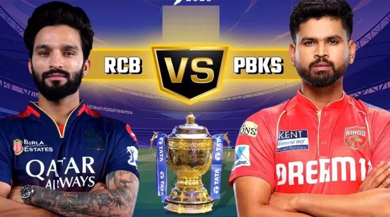 बारिश के कारण टॉस में देरी, चिन्नास्वामी की पिच पर कवर्स मौजूद