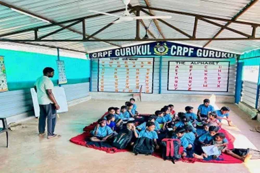 जवानों के पराक्रम से बस्तर में खुला सीआरपीएफ का गुरुकुल