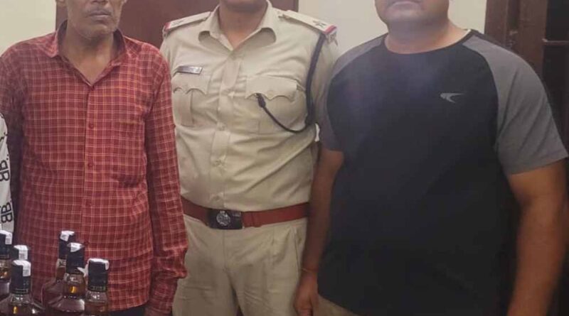 ऑपरेशन सतर्क के अंतर्गत रेल परिसर में अवैध शराब परिवहन पर आरपीएफ-जीआरपी की संयुक्त कार्यवाही