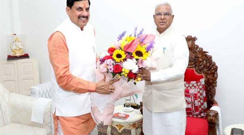 मुख्यमंत्री डॉ. यादव ने दी राज्यपाल पटेल को जन्मदिन की बधाई