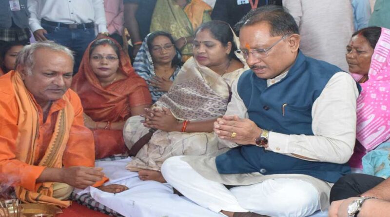 मुख्यमंत्री विष्णुदेव साय ने दुलदुला में 3 करोड़ से अधिक के विकास कार्यों का किया लोकार्पण व भूमिपूजन