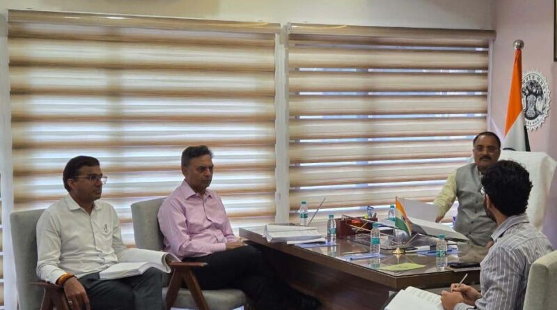 मंत्री शुक्ला ने ली मध्यप्रदेश ऊर्जा विकास निगम के संचालक मंडल की बैठक