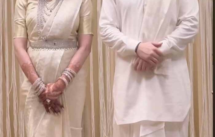 साउथ सुपरस्टार नागार्जुन के घर फिर जश्न का माहौल, छोटे बेटे अखिल ने गर्लफ्रेंड संग रचाई शादी