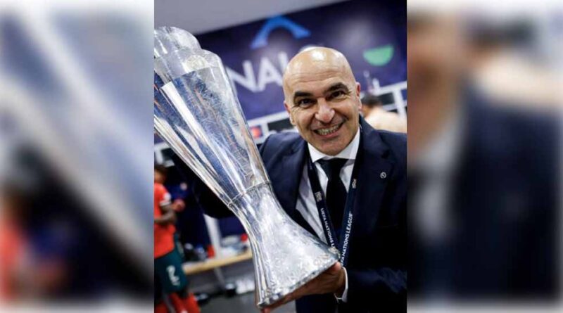 स्पेन को 5-3 से हराकर नेशंस लीग का खिताब जीतने वाली पुर्तगाल टीम के हेड कोच रोबर्टो मार्टिनेज बेहद खुश दिखे