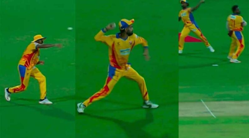 टीएनपीएल के लीग मैच खेले जा रहे, एक ही गेंद पर 3 बार हुआ ओवरथ्रो, देखते रह गए कप्तान आर अश्विन