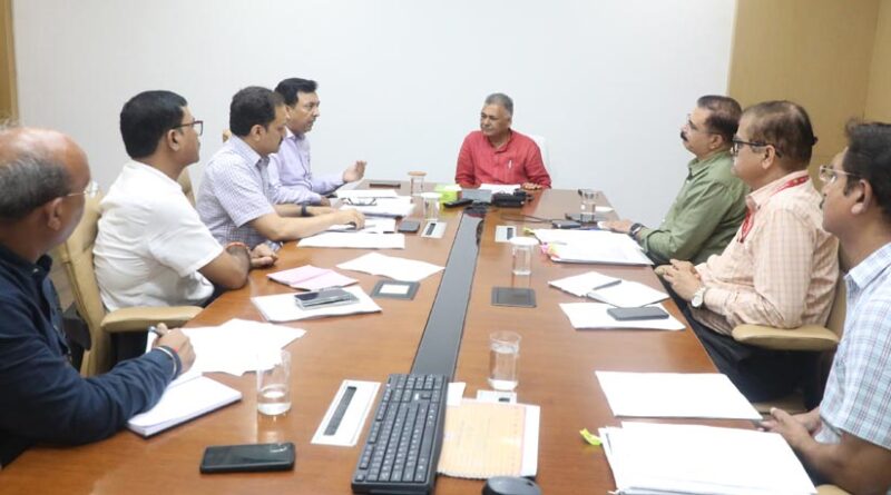 तकनीकी शिक्षा मंत्री श्री परमार ने की विभागीय समीक्षा बैठक