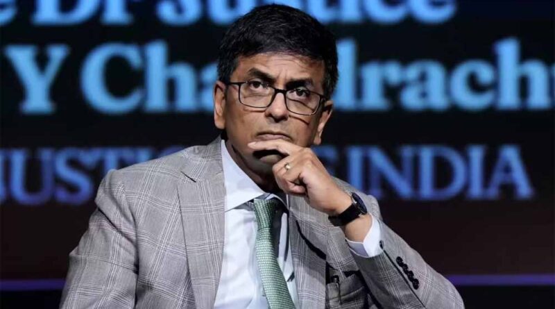 सुप्रीम कोर्ट ने केंद्र सरकार को पत्र लिखकर पूर्व CJI चंद्रचूड़ से बंगला तुरंत खाली कराने की मांग की