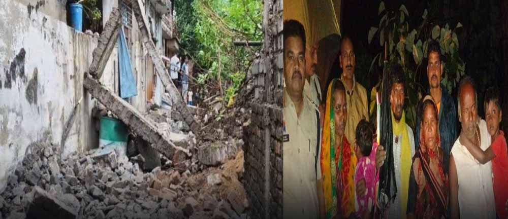 छत्तीसगढ़ में आफत की बारिश, कहीं गिरी दिवार तो कहीं बाढ़ में फंसे लोग