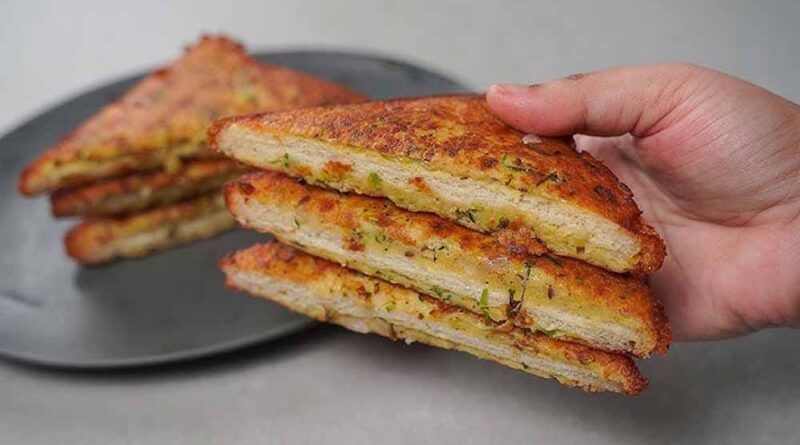 हल्की-फुल्की भूख के लिए बनाएं क्रिस्पी आलू टोस्ट