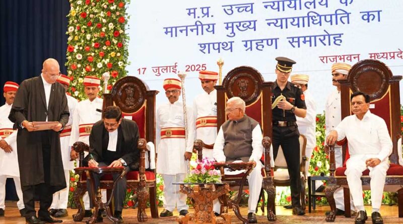 मुख्यमंत्री डॉ. यादव ने चीफ जस्टिस न्यायमूर्ति संजीव सचदेवा को दी बधाई