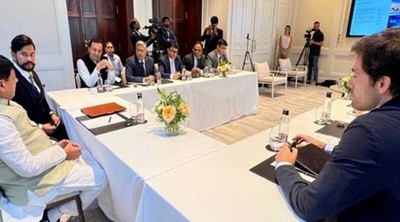 मुख्यमंत्री डॉ. यादव से पॉपुलस प्रतिनिधियों की भेंट