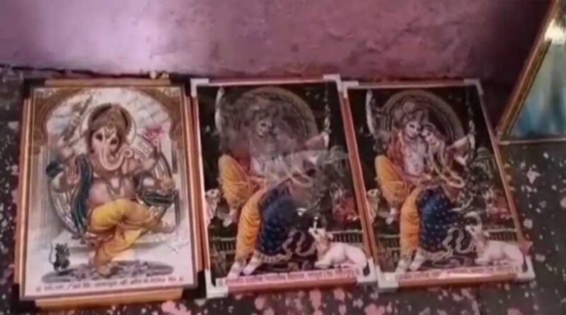 शिक्षक शकील मोहम्मद पर भारत माता की तस्वीर जलाने और छात्रों पर धर्म परिवर्तन का दबाव डालने का आरोप