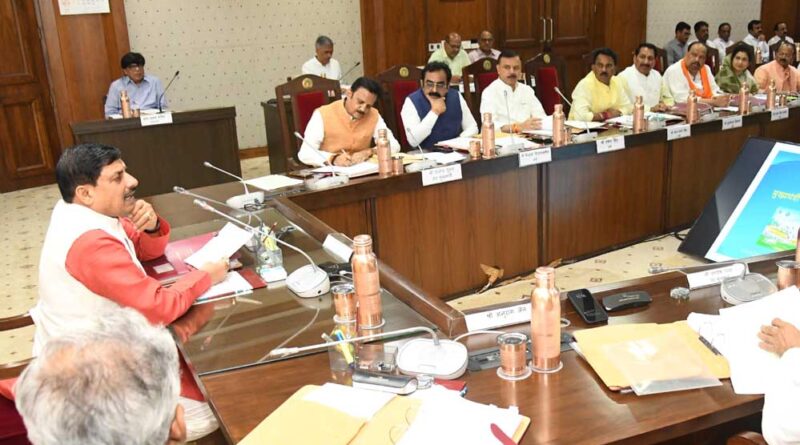 ग्रामों को आत्मनिर्भर बनाने के लिए मुख्यमंत्री वृन्दावन ग्राम योजना का अनुमोदन