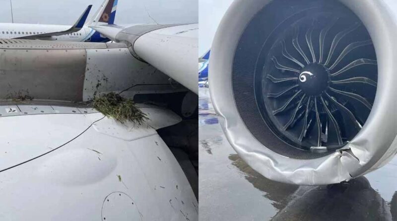 मुंबई एयरपोर्ट पर बड़ा हादसा टला: रनवे से आगे निकला एअर इंडिया का विमान