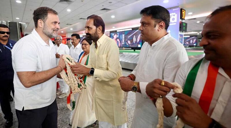 वडोदरा दौरे पर राहुल गांधी: आज सहकारी संगठनों से करेंगे अहम चर्चा