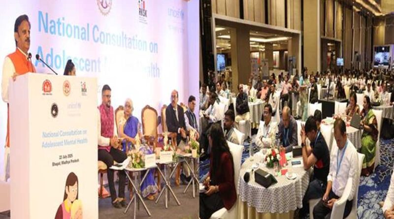 किशोर मानसिक स्वास्थ्य पर समग्र प्रयासों की आवश्यकता: उप मुख्यमंत्री शुक्ल