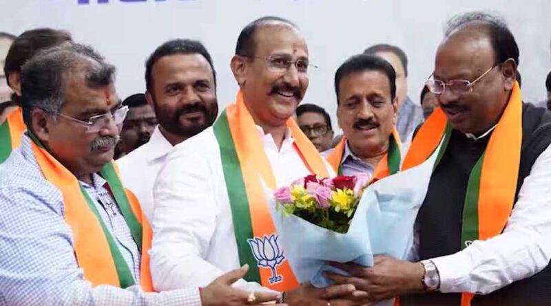 बीजेपी की महाराष्ट्र इकाई के नए अध्यक्ष रवींद्र चव्हाण ने कार्यभार संभालते ही विपक्षी कांग्रेस को बड़ा झटका दे दिया