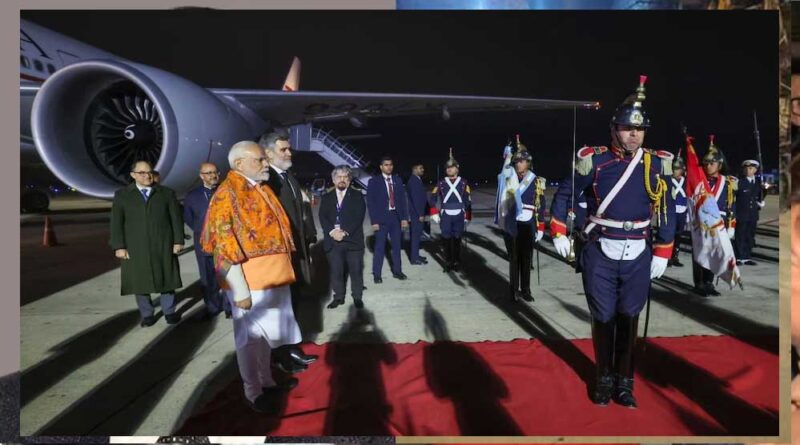 अर्जेंटीना में PM मोदी का भव्य स्वागत, 57 वर्षों में किसी भारतीय प्रधानमंत्री की पहली द्विपक्षीय यात्रा