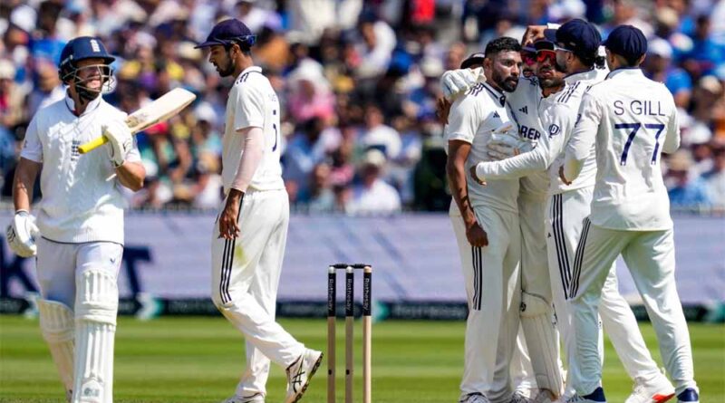 लॉर्ड्स में नीतीश ने जैक क्रॉउली का किया शिकार, इंग्लैंड की पारी लड़खड़ाई