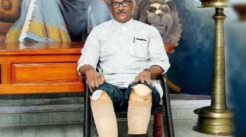 दोनों पैर खोने के बाद भी नहीं रुके सदानंदन मास्टर, अब बनेंगे राज्यसभा सांसद