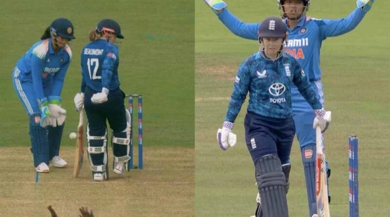 लॉर्ड्स पर टैमी ब्यूमोंट की इस हरकत पर मचा बवाल, अपील करती रही टीम इंडिया, मगर नहीं मिला थर्ड अंपायर का साथ