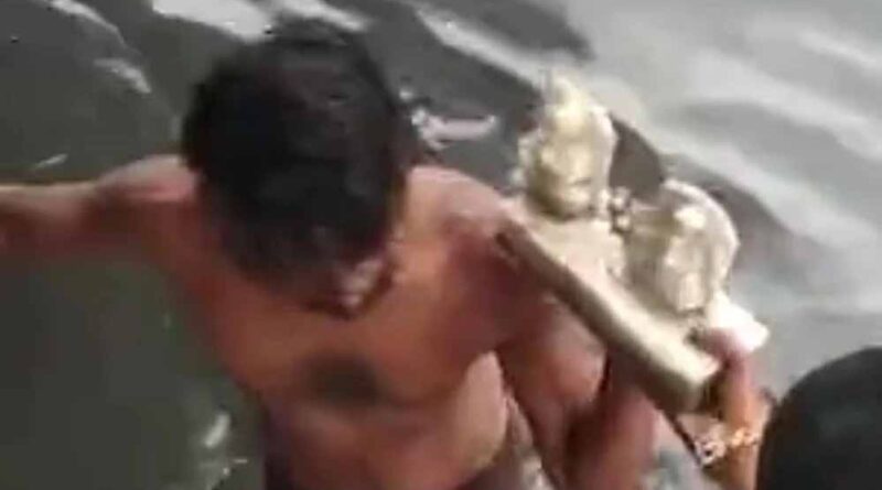 इंदौर में मंदिर से मूर्तियाँ उखाड़कर कान्ह नदी में फेंकी, हिंदू संगठनों में उबाल