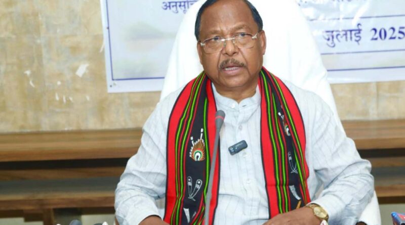 किसानों को समय पर खाद और बीज उपलब्ध कराने राज्य सरकार प्रतिबद्ध: कृषि मंत्री नेताम