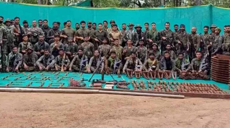 जवानों की बड़ी कामयाबी : कोईमेंटा जंगल से नक्सलियों का विस्फोटक जखीरा बरामद