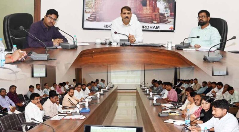 रायपुर : बैगा बाहुल्य ग्रामों के पेयजल संकट को दूर करेगी छीरपानी जलाशय आधारित योजना