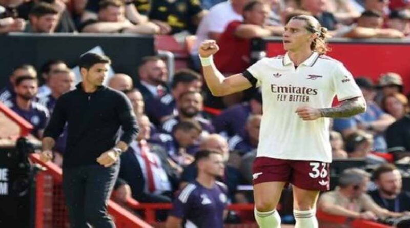 प्रीमियर लीग: आर्सेनल ने मैनचेस्टर यूनाइटेड को हराकर विजयी शुरुआत की, कैलाफियोरी बने हीरो