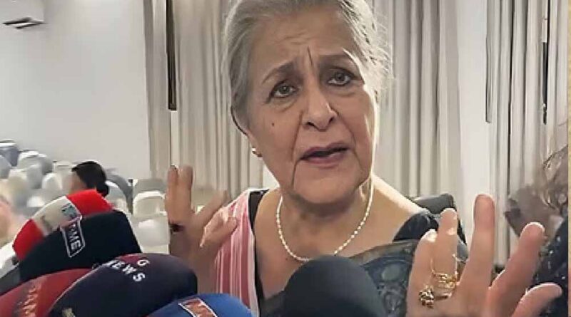 सैयदा हमीद ने तीन दिन में लिया यू-टर्न, हंगामे के बाद बांग्लादेशियों को वापस भेजने पर बदलाव