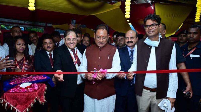 मुख्यमंत्री  साय ने इंद्रावती भवन नया रायपुर में पंजाब नेशनल बैंक की नई शाखा का किया शुभारंभ