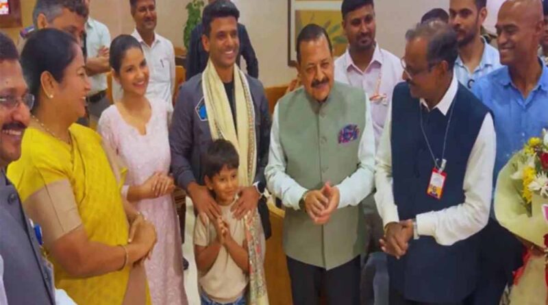 ISS मिशन पूरा कर भारत लौटे शुभांशु शुक्ला, कहा- छोड़कर आने का रहा सबसे बड़ा दुख