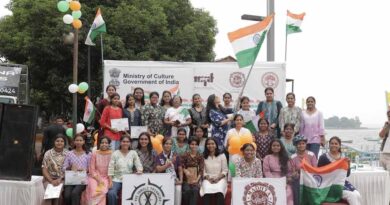 हर घर तिरंगा अभियान के अंतर्गत हुई तिरंगा यात्रा-वॉकाथॉन