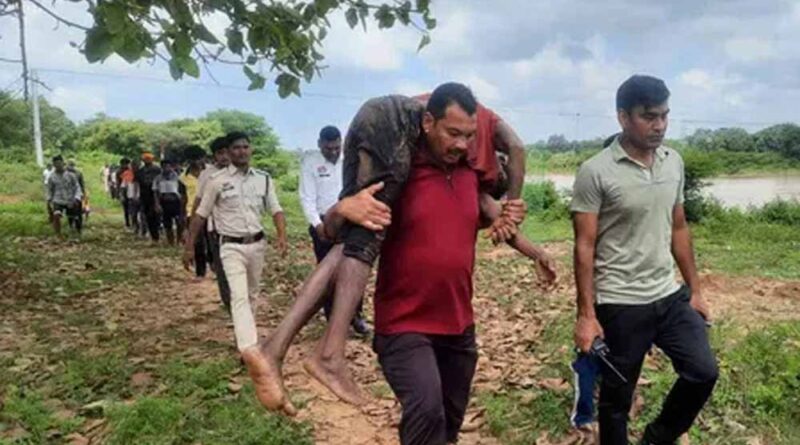 नशे में युवक ने इंद्रावती में लगाई छलांग, SDRF ने समय रहते बचाई जान