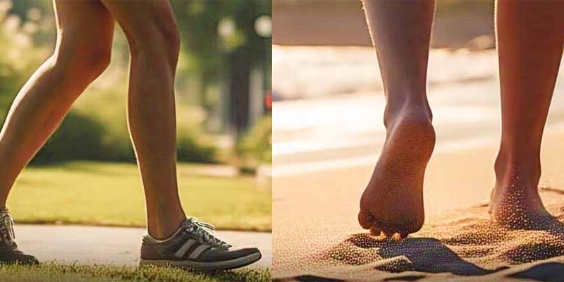 नंगे पैर या जूते पहनकर वॉक करें? जानें सही तरीका और अधिक फायदा