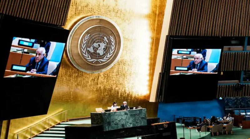 भारत ने फिलिस्तीन के स्वतंत्र राष्ट्र की मांग के पक्ष में जोरदार समर्थन